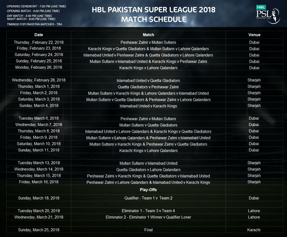 psl-complete-schudule