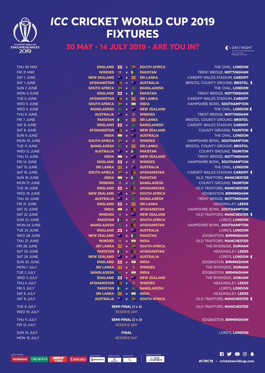 icc-world-cup-2019-schedule