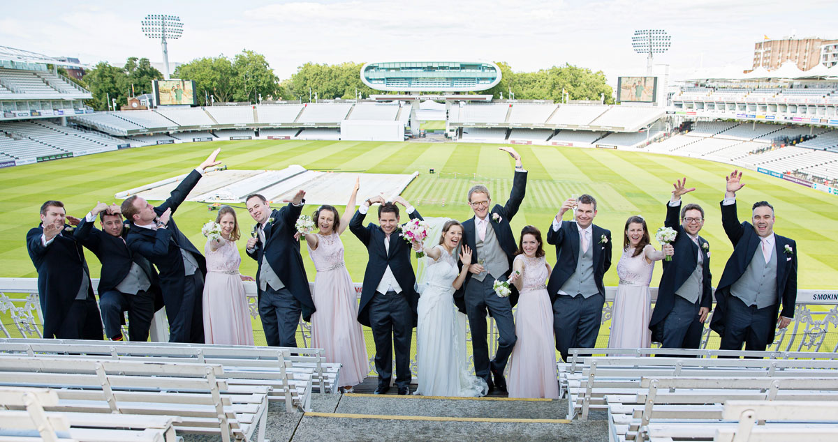 fun-group-shot-at-lords-cricket-ground-wedding