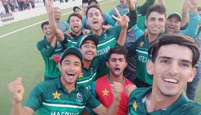 پاکستان U19 کی ورلڈکپ میں مسلسل تیسری فتح