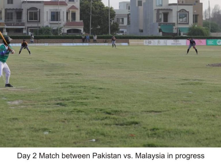 پاک ملاٸیشیا بیس بال سیریز – پاکستان کی ایک اور یکطرفہ جیت